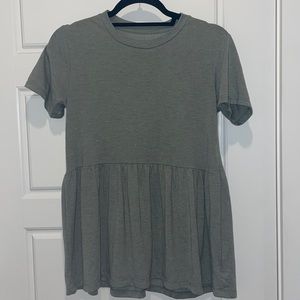 Olive green American Eagle Top